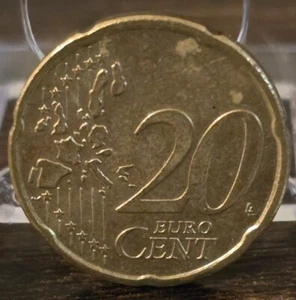 Deutschland Bundesrepublik 20 Euro Cent 2002F Münze - Bild 1 von 2