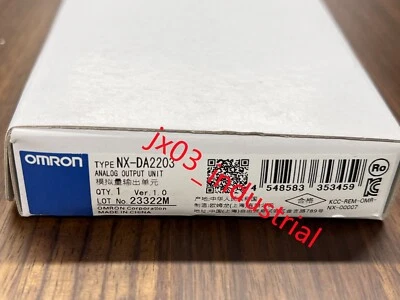 New In Box NX-DA2203 Original Omron NX-DA2203 Analog output unit - Image 1 of 4