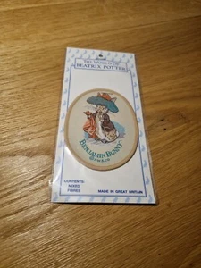 BEATRIX POTTER BENJAMIN BUNNY PATCH, 1990, MINT SEALED.. - Picture 1 of 2