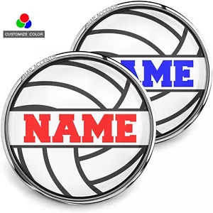 Charm Zenzero Personalizzato Pallavolo Snap Gioielli Squadra Maglia Pallone Sportivo 18MM - Foto 1 di 24