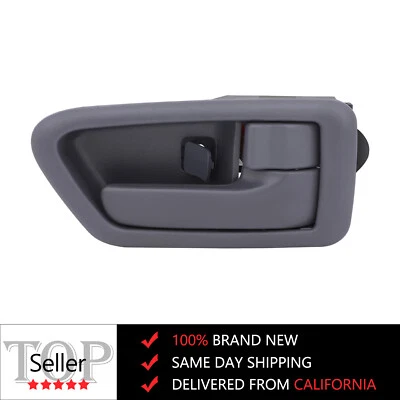 Manija de puerta interior derecha gris lado del pasajero para Toyota Camry 1997-2001 sedán Foto 1 de 4