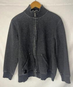 Polo Ralph Lauren Grey Full Zip-Up Heavy Sweater Jacket Men’s Sz Large - Picture 1 of 6