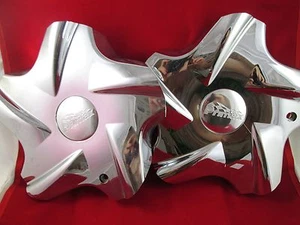 PRIMAX CHROME USED! CUSTOM WHEEL CENTER CAPS  #332       ( SET OF2) - Picture 1 of 8
