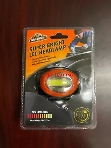 ARMOR ALL SUPER BRIGHT Battery LED HEADLAMP 3 Light Modes & Adjustable Headband - Picture 1 of 2
