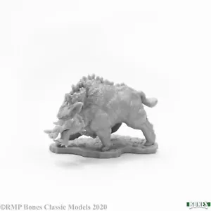 Dire Boar Reaper Miniatures Dark Heaven Bones REM77672 D&D - Bild 1 von 3