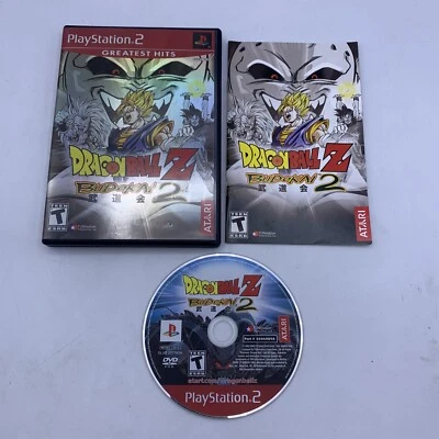 Dragon Ball Z: Budokai 2 (Sony PlayStation 2 PS2, 2003) Refurbished - Very Good - Image 1 of 4