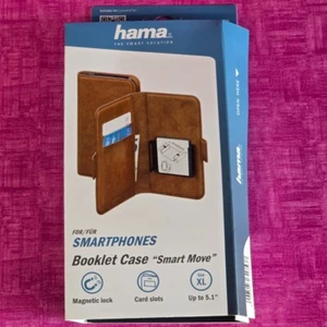 4C3) XL Booklet Smartphone Handyhülle Handyschutz Schutz Hülle 360 Kartenhalter - Bild 1 von 3