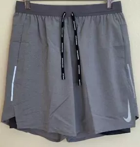 Nike Flex Stride 7" Shorts CT7943 056 Heather Grey/Silver Neu Herren Größe XL - Bild 1 von 11