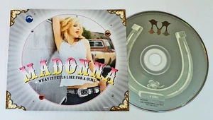 MADONNA CD What It Feels Like For A Girl GERMAN PROMO ONLY 1 Track UNPLAYED - Picture 1 of 8