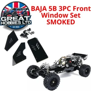 Rovan Dark Smoke Window Kit 1/5th Upgrade Part for HPI Baja 5B,KM Buggy UK - Picture 1 of 5