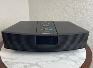 Black Bose Wave Radio AWR131 Black AM / FM - Tested /Dim Display No Remote READ! - Picture 1 of 6