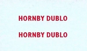 Dinky 71 Dublo VW Van " Hornby Dublo " Transfer / Decal
