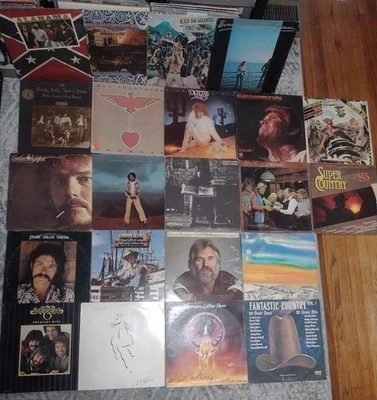 Vinyl Lp Record Lot (22), Southern Rock, Country, Marshall Tucker Band, Allman - Image 1 of 4