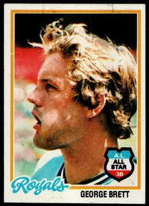1978 Topps #100 George Brett Kansas City Royals Vintage Baseball Card B27:33 - Picture 1 of 2