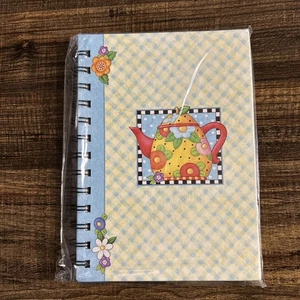Mary Engelbreit 2011 Spiral Journal Notebook Diary Teapot 80 Pages NWT - Picture 1 of 6