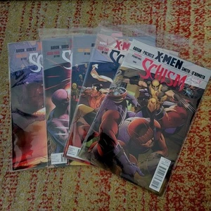 Marvel X-men SCISMA 1-5 seconda STAMPA VF - Foto 1 di 3