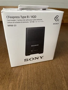 Sony MRW-G1 CFexpress Type B / XQD Memory Card Reader Black  Brand New Sealed - Picture 1 of 6