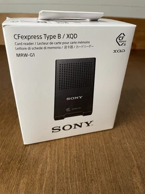 Sony MRW-G1 CFexpress Type B / XQD Memory Card Reader Black  Brand New Sealed - Image 1 of 4