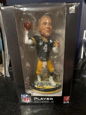 Green Bay Packers NFL Brett Farve Bobblehead Foto 1 de 2