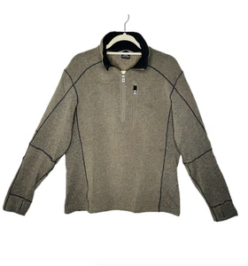 Kuhl Interceptr 1/4 Zip Pullover Hellbraun Herren L Reißverschluss Brusttasche 1889800 3111. Measu - Bild 1 von 10