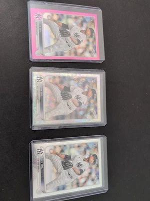 2022 Topps Chrome - Luis Gil #202 Refractor (RC) Lot of 3 - Image 1 of 4