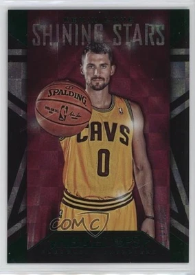 2014-15 NBA Hoops Shining Stars Holo Green 6/25 Kevin Love #14 - Image 1 of 3