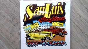 San Luis Roadsters 20th Annual Rod-O-Rama Sticker 1993 Vintage Car - Picture 1 of 2