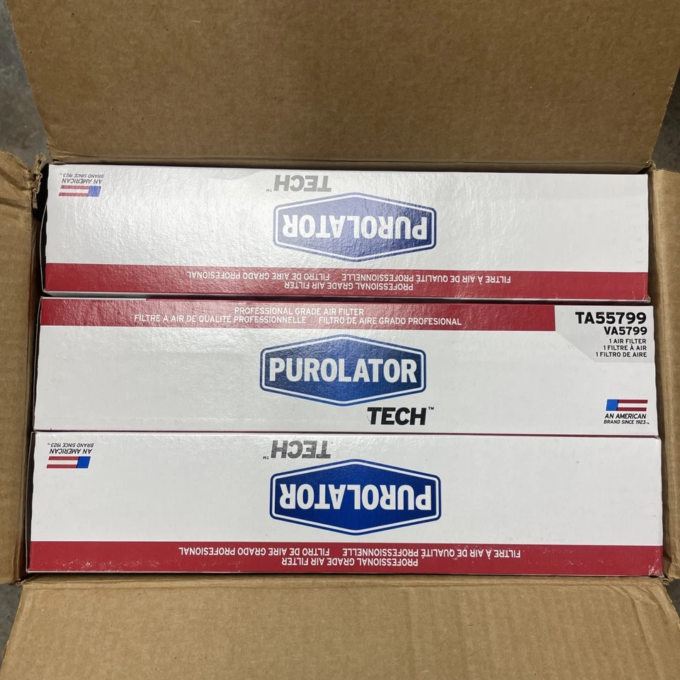 Воздушный фильтр Eng код: 3UR-FE, FI Purolator TA55799 упаковка 3 шт. - Изображение 1 из 2