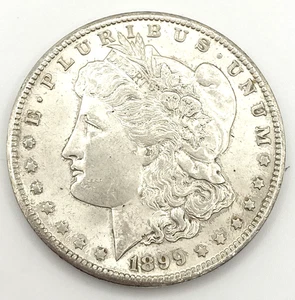 1899 O Morgan Silver $1 One Dollar Appears to be AU - Picture 1 of 8
