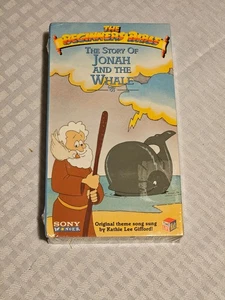 Beginners Bible: The Story of Jonah and the Whale, VHS, 1996, Sony Wonder, New - Picture 1 of 6