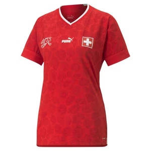 PUMA Liberty X Sfv Authentic Home V Neck Short Sleeve Soccer Jersey Womens Size - Picture 1 of 2