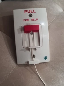 Johnson Controls Pull for Help Shower /bath Nurse Call Station White Pull Cord - Picture 1 of 4