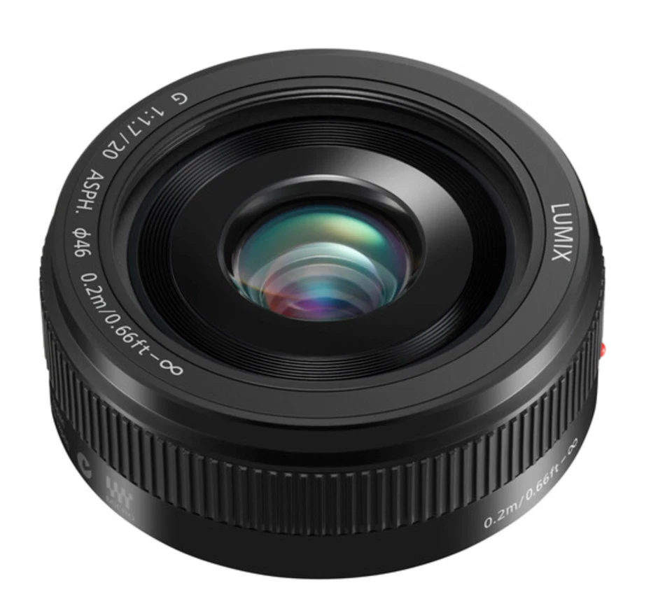 Panasonic Lumix G 20mm f/1.7 II ASPH. Standard Lens - Black - Image 1 of 1