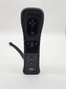 Mando a distancia Nintendo Wii Montion negro RVL-036 ¡Probado! Envío gratis - Imagen 1 de 6