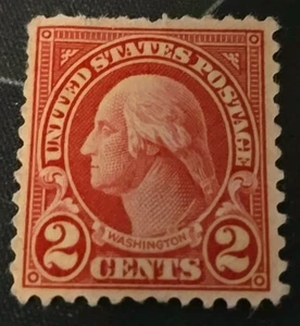 1923 George Washington Red 2 Cent Stamp - Rare Collectible🔥🔥NEW** - Picture 1 of 4