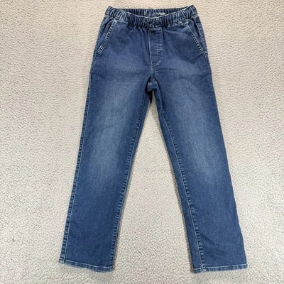 GAP Kids Pull On Drawstring Elastic Waist Denim Jogger Blue Size L - Image 1 of 4