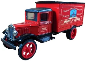 Ertl 1931 Hawkeye Motor Truck Bank Radio Flyer 1 34 Diecast with Key Boxed - Picture 1 of 9