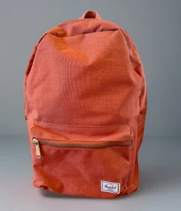 HERSCHEL SUPPLY Co. Backpack Bookbag Rust Canvas/Nylon 18”x12” * - Picture 1 of 15