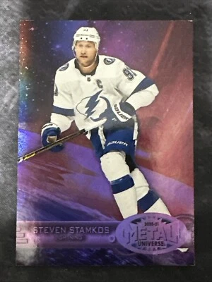 2020-21 Sky Box Metal Universe Retro R10 Steven Stamkos Tampa Bay Lightning - Image 1 of 3