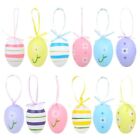 Decor Party Decor Hand Painted Hanging Ornaments Artificial Eggs Easter Eggs