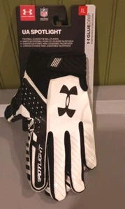 Guanti Under Armour UA Spotlight Calcio Colla Grip - XL (Bianco/Nero) - Foto 1 di 5