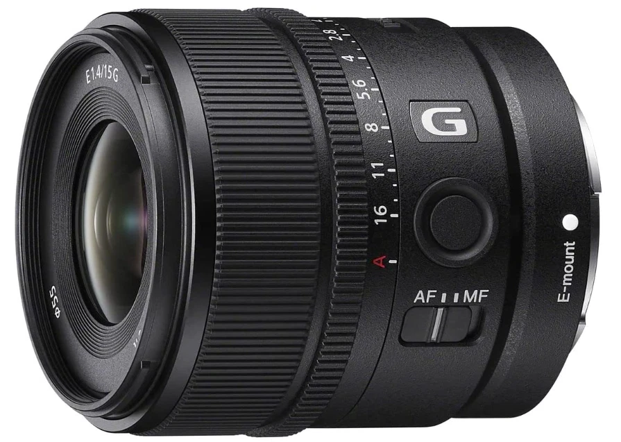 Sony E 15mm F1.4 G SEL15F14G gran angular lente de distancia focal única - Imagen 1 de 1