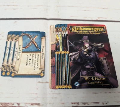 Warhammer Quest The Adventure Card Game Witch Hunter Expansion Games Workshop - Image 1 of 4
