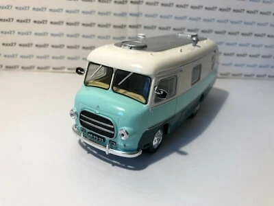 CAMPING CAR IXO HACHETTE CADEAU : Citroën type H coccinelle III Le Bastard 1/43  - Photo 1/4