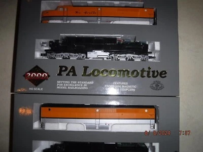 PROTO 2000 LIMITED EDITION HO RIO GRANDE (D&RGW) PA & PB LOCOMOTIVE SET - NEW! - Image 1 of 4