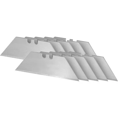 DOCTOR-SAN.EU Trapezklinge Cuttermesser Ersatzklinge Klappmesser Cutterklinge 10 Stück