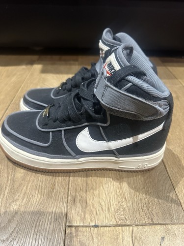 NIKE Air Force High Top Canvas Regno Unito 5 5