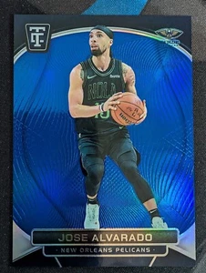 2024-25 Totally Certified Jose Alvarado Platinum Blue Holo /99 - Picture 1 of 2
