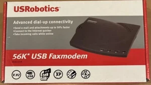 USRobotics 56 K* USB Faxmodem, Model 5633B, New-Sealed - Picture 1 of 2