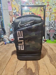 Nike Elite Fuel Pack Insulated Zippered Lunch Bag GREEN CAMO 9A2904 NEW - Picture 1 of 7